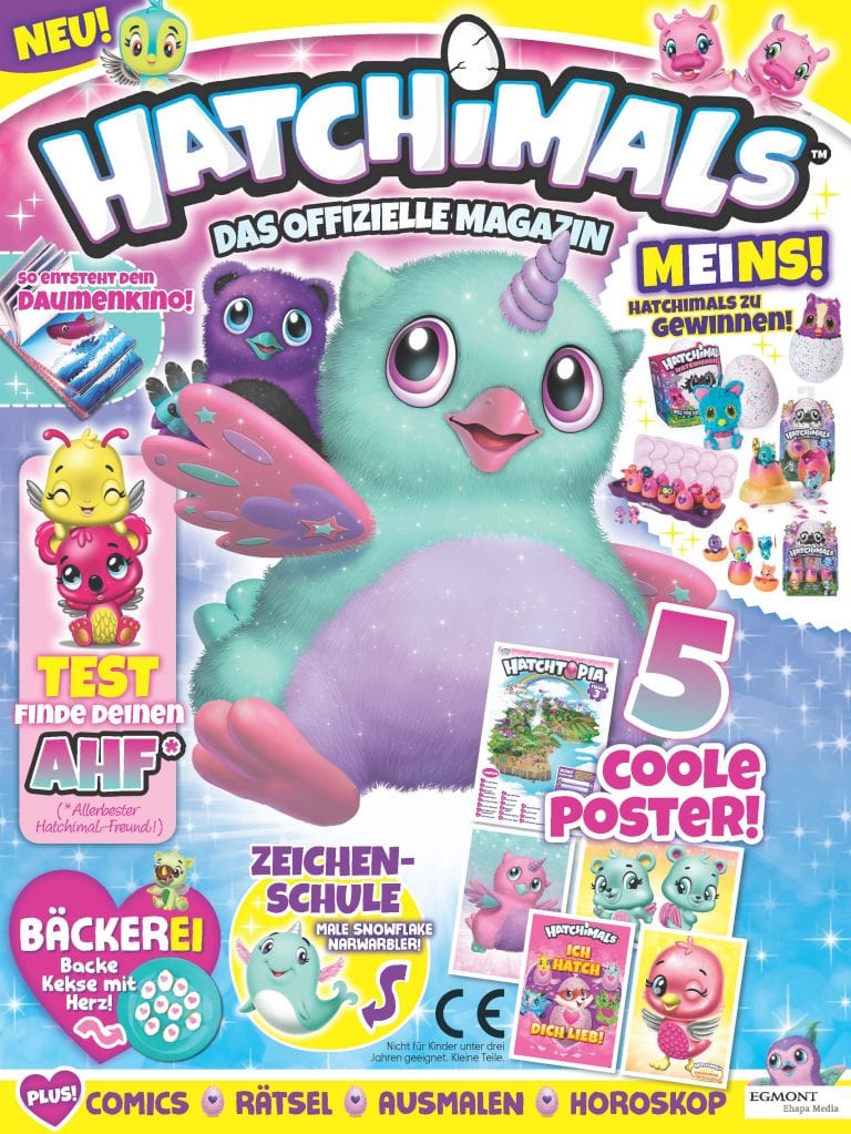 "Hatchimals™ Magazin" am Kiosk